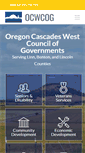 Mobile Screenshot of ocwcog.org